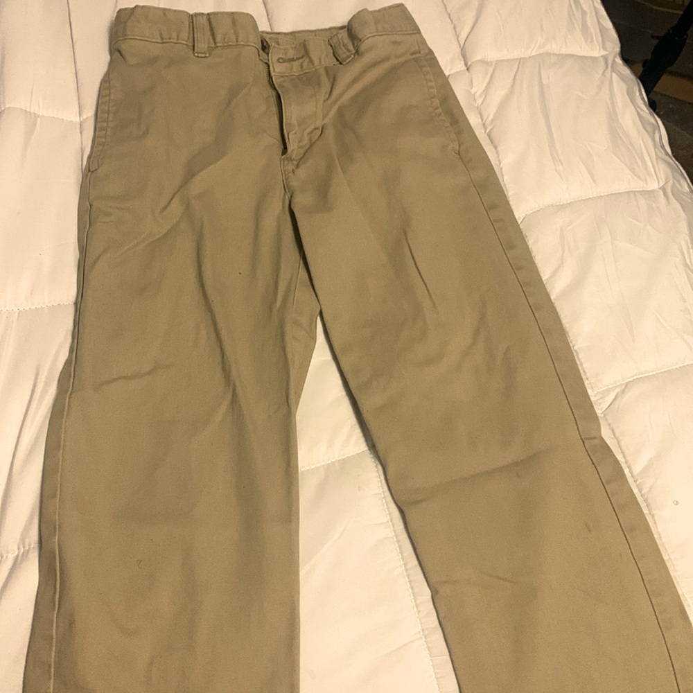 Boys khaki pants size 14